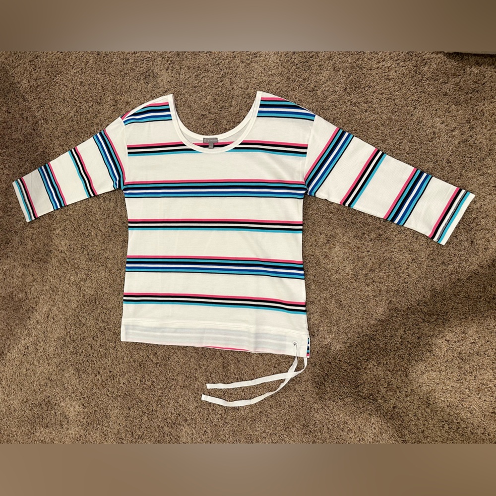 **BRAND NEW** Ladies T by TALBOTS Knit Top—SMALL—3/4 sleeve